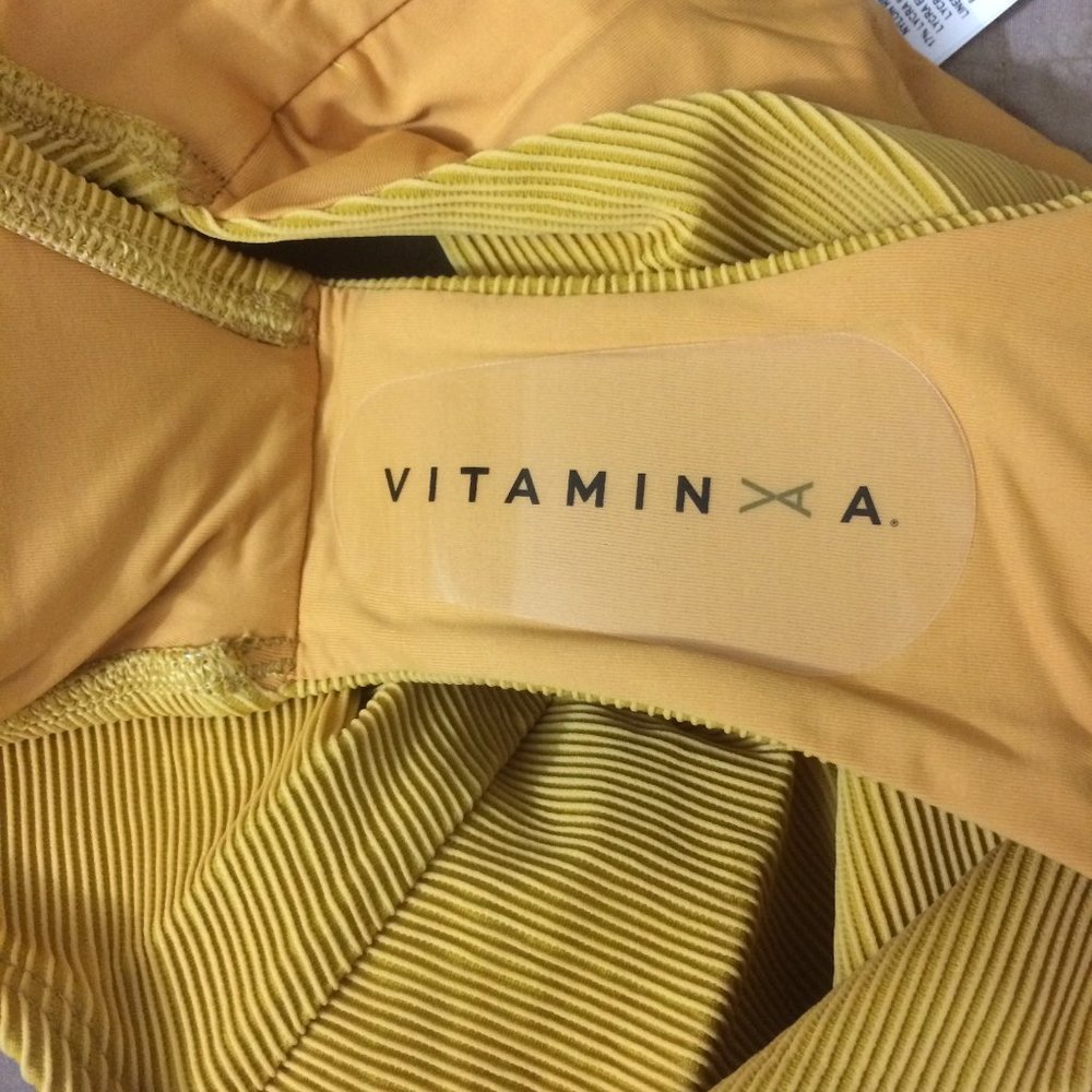 Vitamin A Fred Segal Louise BioRib Swimsuit 6/S - Picture 7 of 8